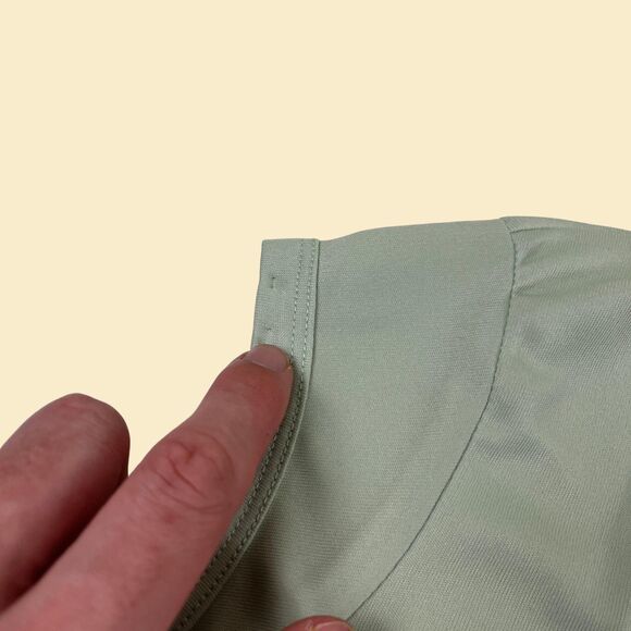 Vintage M 80s green t-shirt by Stuffed Shirt, new old stock 1980s green tee - Picture 5 of 9